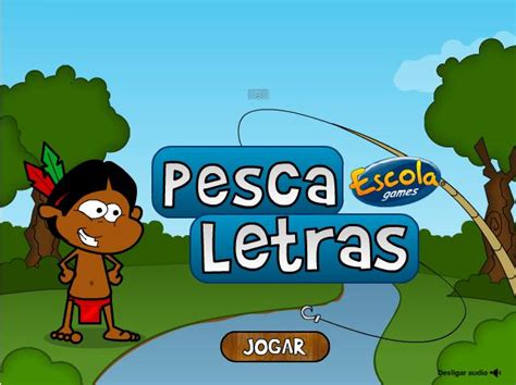 Pesca letras: jogo educativo 